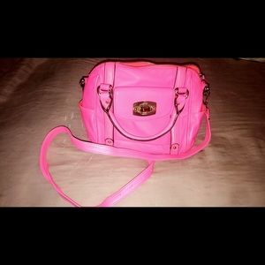 Bright Pink crossbody/shoulder bag